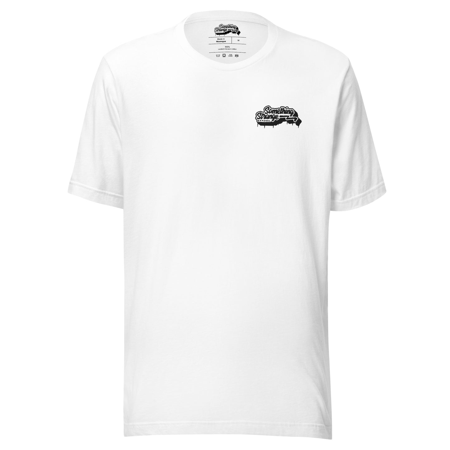 Unisex t-shirt small black logo